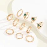 Vintage Rhinestone Ring - Image 2