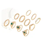 Vintage Rhinestone Ring - Image 4