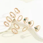 Vintage Rhinestone Ring - Image 5