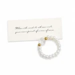 Colorful Crystal Beaded Ring - Image 2