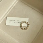 Colorful Crystal Beaded Ring - Image 3